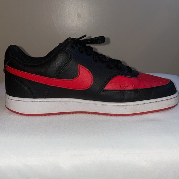 Nike Courtvision low “Bred” size 8.5 - Picture 7 of 10